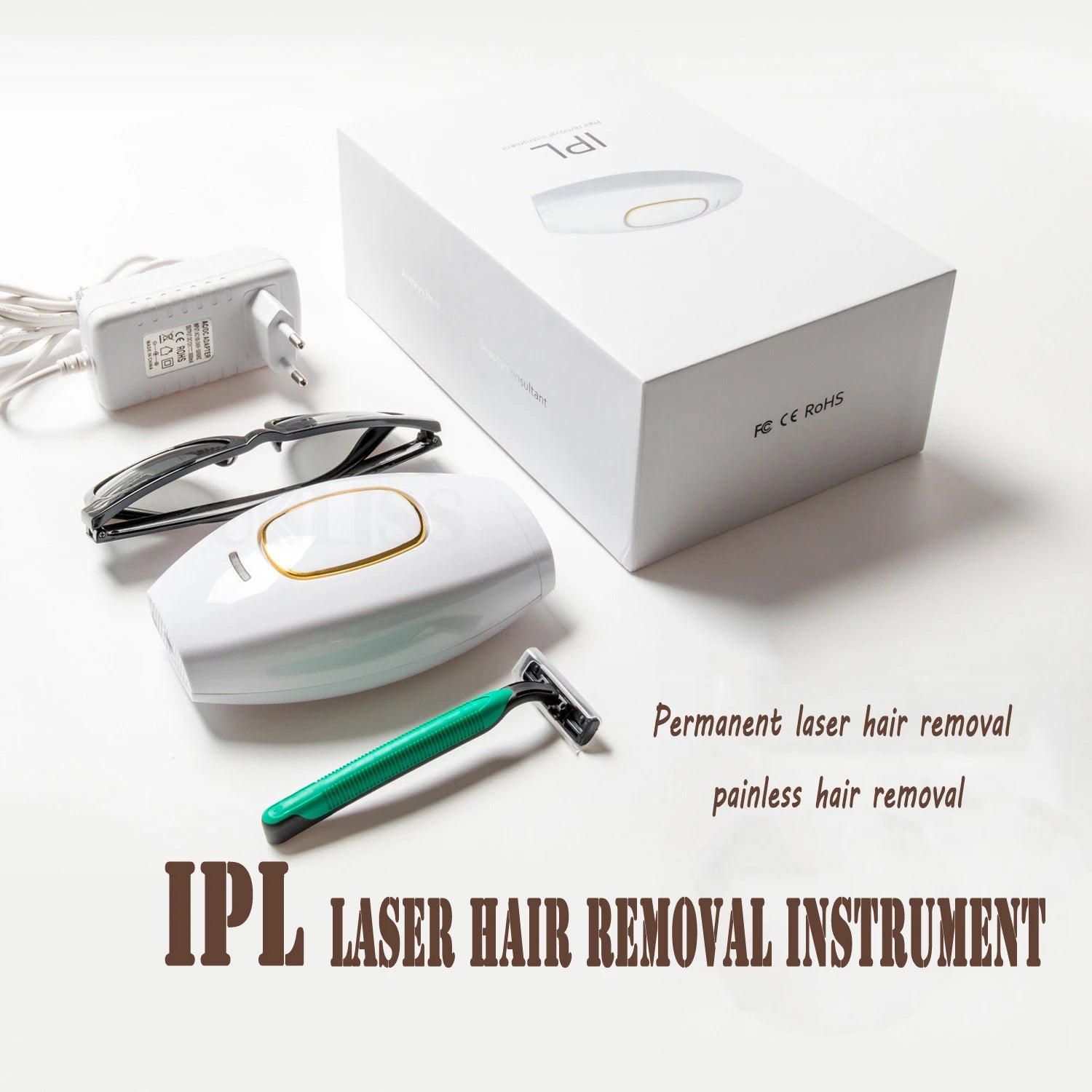 New IPL Hair Removal Laser Epilator For Women 500,000 Flash. Painless Hair Removal