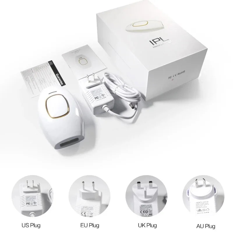 New IPL Hair Removal Laser Epilator For Women 500,000 Flash. Painless Hair Removal