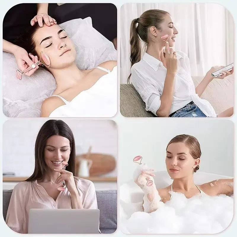 Gua Sha Set - Facial Massager & Roller Tool Kit