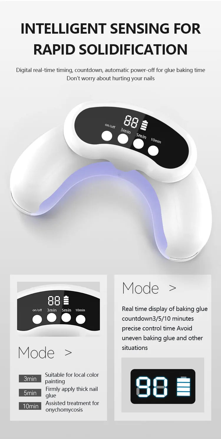 Nail Fungus Cleaning Laser Device For Multiple Toenail Repair