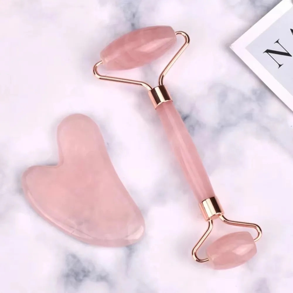 Gua Sha Set - Facial Massager & Roller Tool Kit