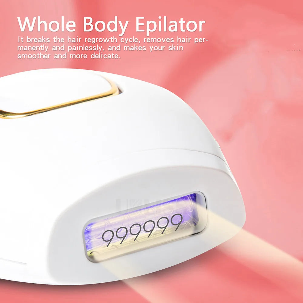 New IPL Hair Removal Laser Epilator For Women 500,000 Flash. Painless Hair Removal