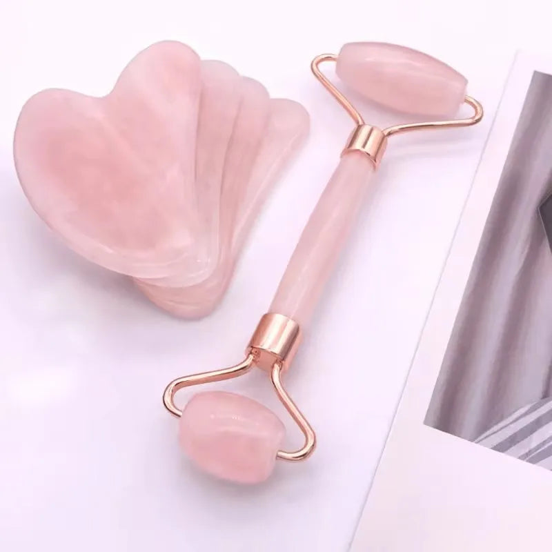 Gua Sha Set - Facial Massager & Roller Tool Kit